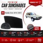 Toyota Corolla Flexible & Foldable Susnshades 1984-87
