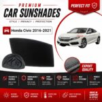 Honda Civc Flexible & Foldable Susnshades 2016-21