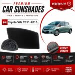 Toyota Vitz Flexible & Foldable Susnshades 2011-16