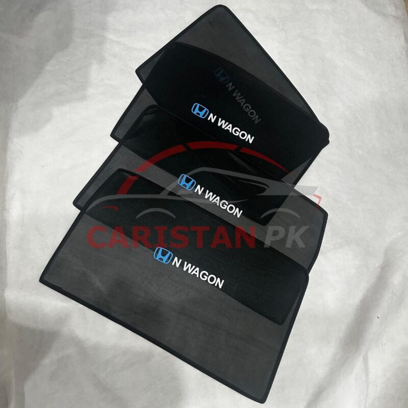 Honda N Wagon Sunshades With Logo 2021-25 4
