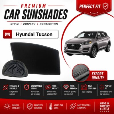 Hyundai Tucson Flexible & Foldable Susnshades