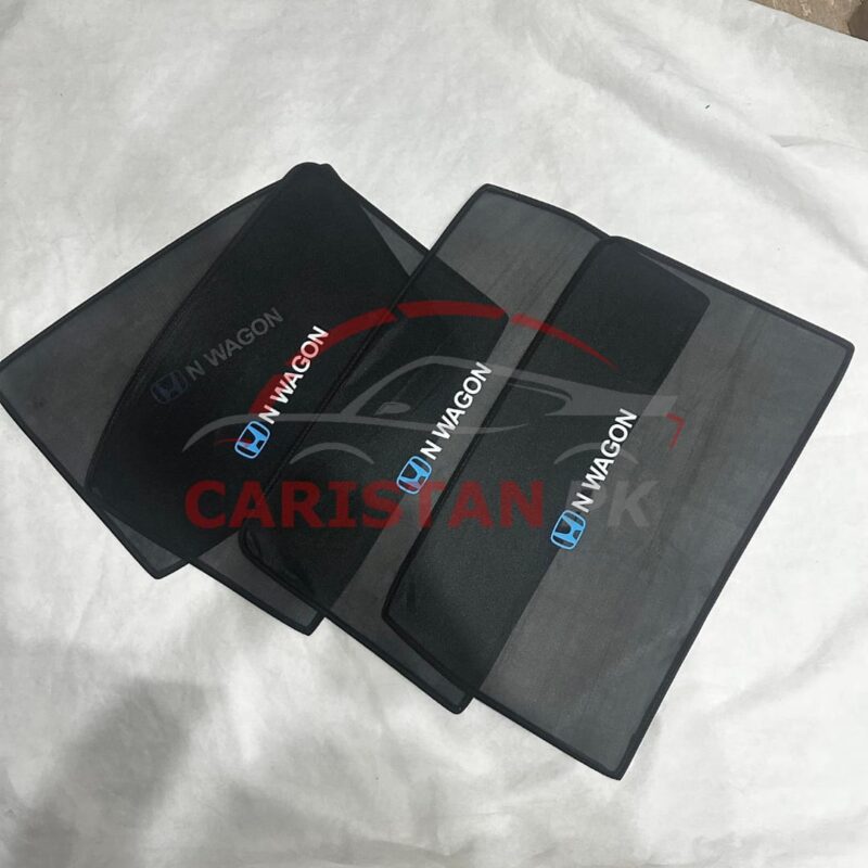 Honda N Wagon Sunshades With Logo 2021-25 3