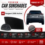 Peugeot 2008 Active Flexible & Foldable Susnshades