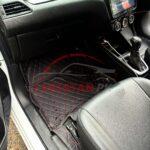 Suzuki Swift 7D Floor Mats Black With Red Stitch 2022-26