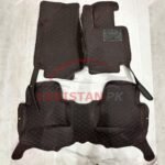 KIA Sportage 7D Floor Mats Black With Red Stitch 2