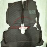 Toyota Vitz 7D Floor Mats Black With Red Stitch 2011-16 3
