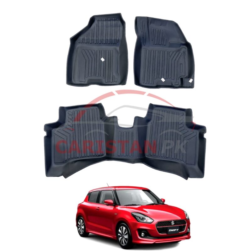 Suzuki Swift Premium TPE Car Mats 2022 Model & Onwards