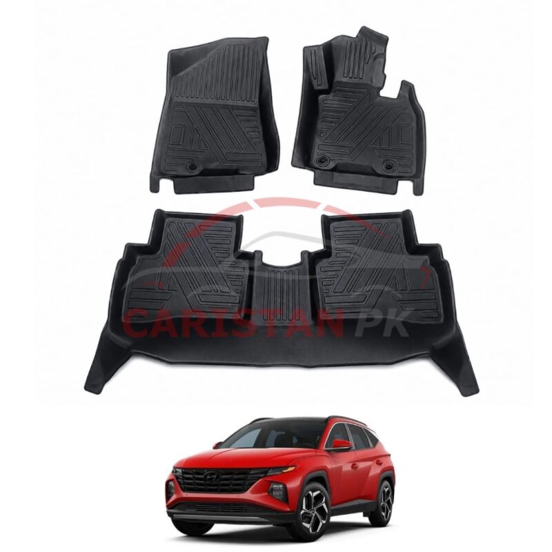 Hyundai Tucson Premium TPE Car Mats 2025 Model & Onwards Hyundai Tucson Premium TPE Car Mats 2025 Model & Onwards
