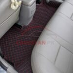 Toyota Corolla 7D Floor Mats Black With Red Stitch 2009-13 3