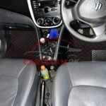Suzuki Cultus 7D Floor Mats Black With Red Stitch 2017-26