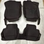 Suzuki Cultus 7D Floor Mats Black With Red Stitch 2017-26 2