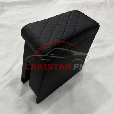 Toyota Vitz Custom Fit Car Wooden Armrest Black 2000-05 2