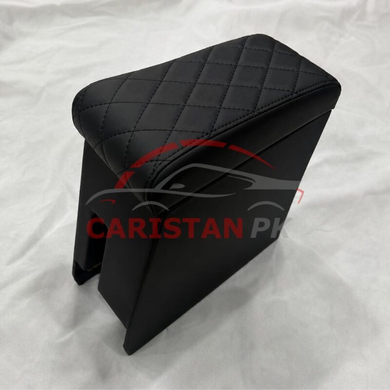 Toyota Vitz Custom Fit Car Wooden Armrest Black 2000-05 2