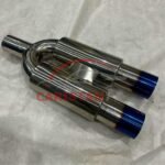 HKS Drop Down Universal Twin Exhaust System 2